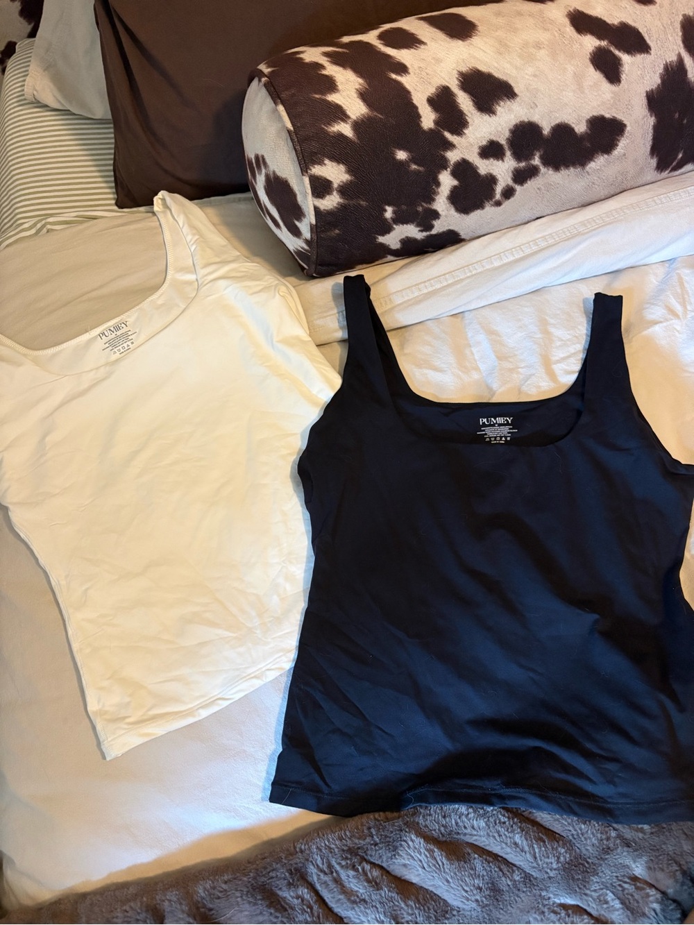 Punish Black Tank + White Tank Duo — Classic Solid Colors